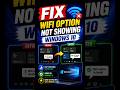How To Fix WiFi Option Not Showing in Windows 10 ( 2026 )