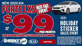 Jim Shorkey Kia | 2020 Kia Forte | $99 Per Month Lease Special | Near Moon Township, PA