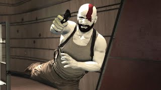 Kratos with Guns &amp; Depression | God of War in Max Payne 3