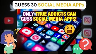 "Guess the 30 Social Media Apps – Can You Get 100%? 🔥" screenshot 5