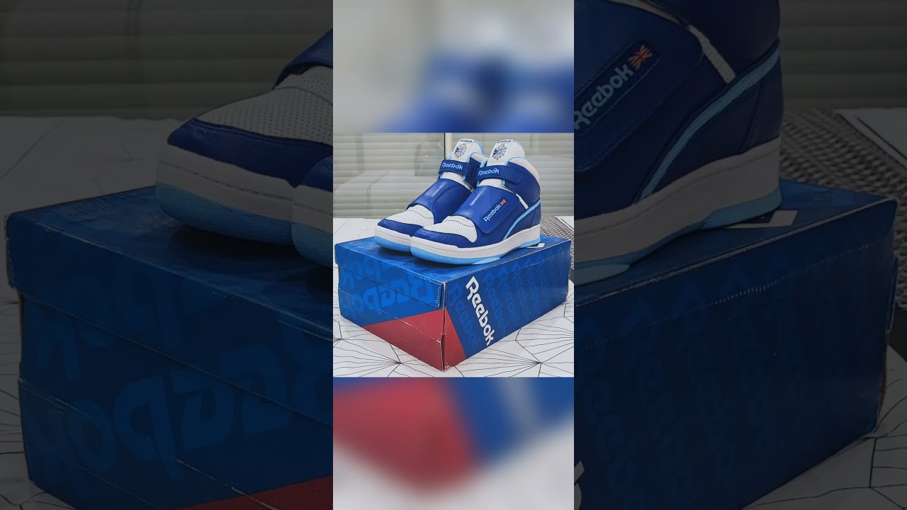 Reebok Alien Stomper 👽 (Blue / White / White) 2010.