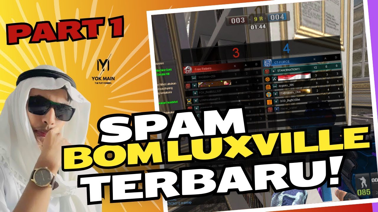 Tutorial Spam Bom Luxville - Point Blank Indonesia