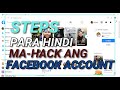 Steps para hindi ma-hack ang facebook account 2022