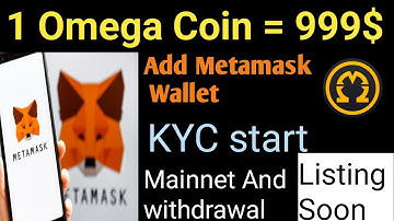 Omega Network/ Listing Soon / Tesnet & Price Live/ KYC / Withdrawal Soon/ New Update OM Coin
