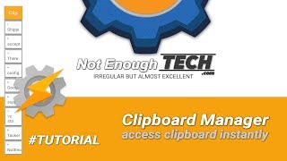 TASKER TUTORIAL - Clipboard Manager screenshot 4