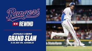 Rangers Rewind: Jonah Heim Grand Slam off Shohei Ohtani