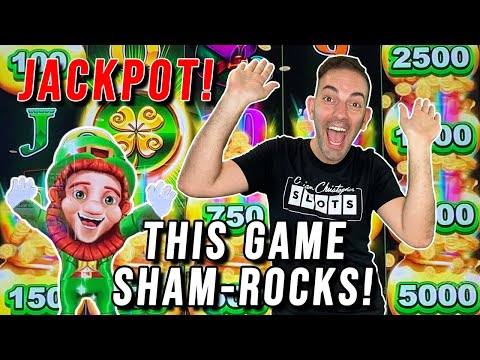 Double Pot Bonus JACKPOT ☘️ This Game Sham-ROCKS!