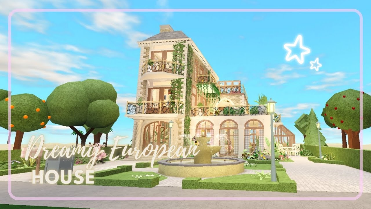 Bloxburg Build: Dreamy French House | Tour | Roblox