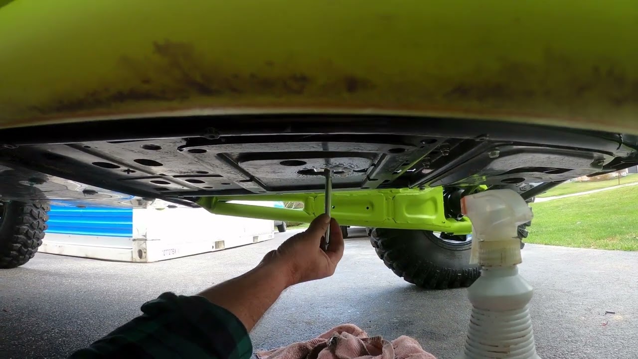 Первая замена масла в Segway Villain