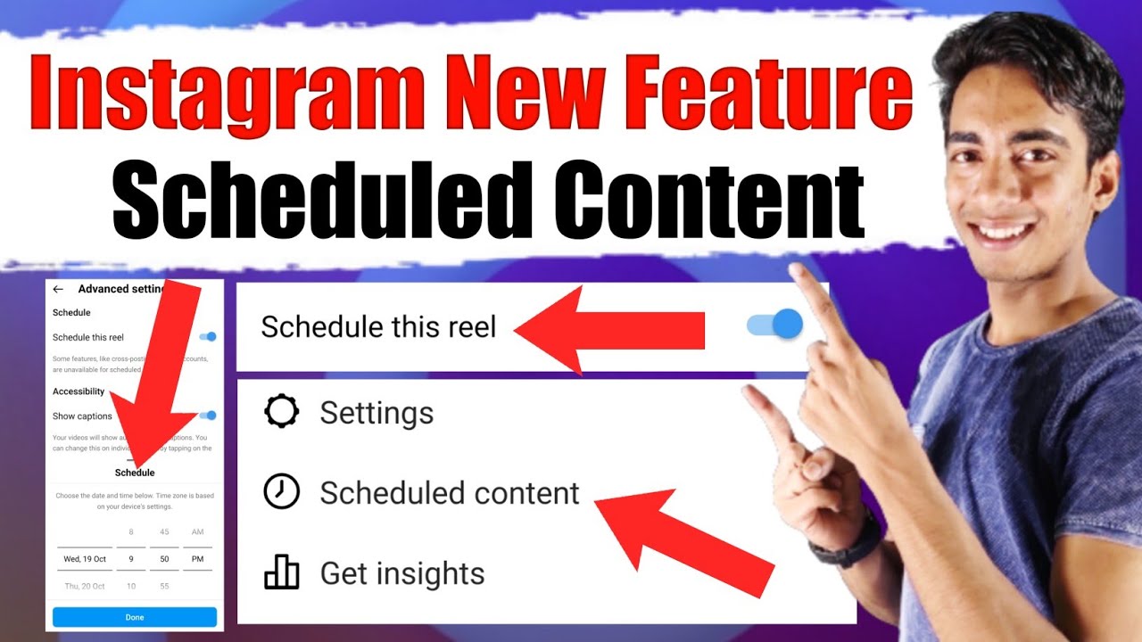 Instagram New Feature Scheduled Content Instagram Schedule This Reel Instagram New Feature Scheduled Content Instagram Schedule This Reel