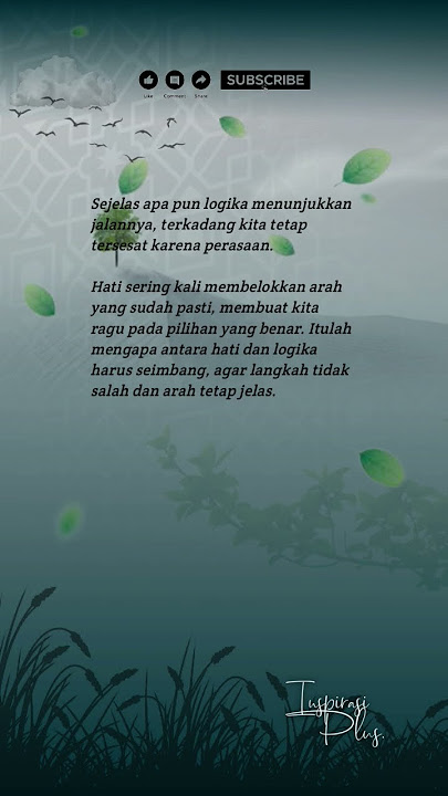 Ketika Logika dan Perasaan Bertabrakan...