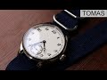 Pocket watch movement in a wrist watch?  Geervo 41MM with Seagull ST3621 - Trench watch review.