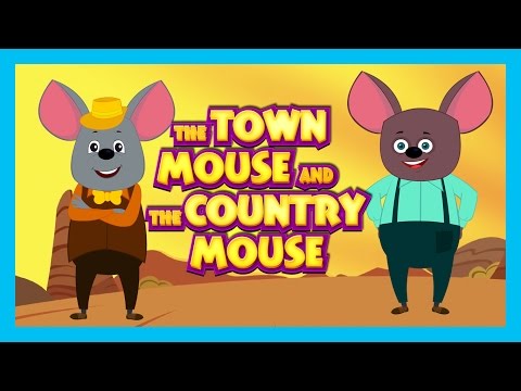 The Town Mouse and The Country Mouse - Bedtime Story For Kids || Two Mouse Story - Kids Story