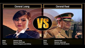 Command & Conquer Generals: ShockWave - Challenge: General Leang VS General Kwai