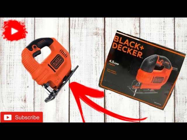 Black and Decker Jigsaw Review (New Curve Control) -- by Home