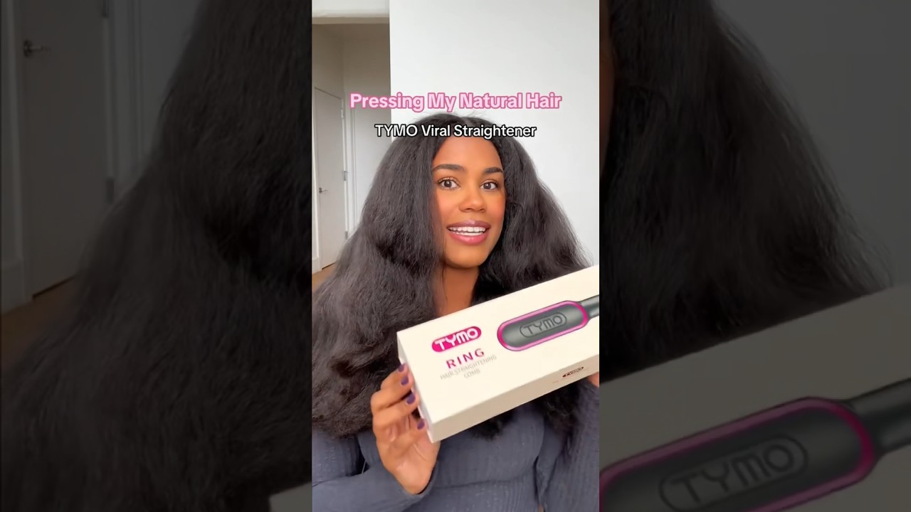 TYMO Porta REAL Review and Testing #hairstraightening #portable #hairtools  