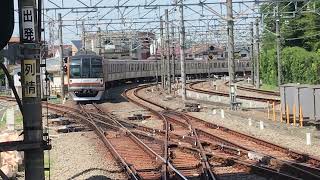 東京メトロ有楽町線10000系　西武線所沢駅発車