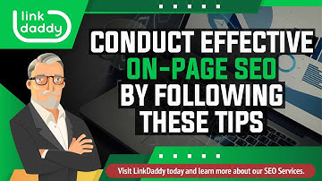 Conduct Effective On-Page SEO by Following These Tips