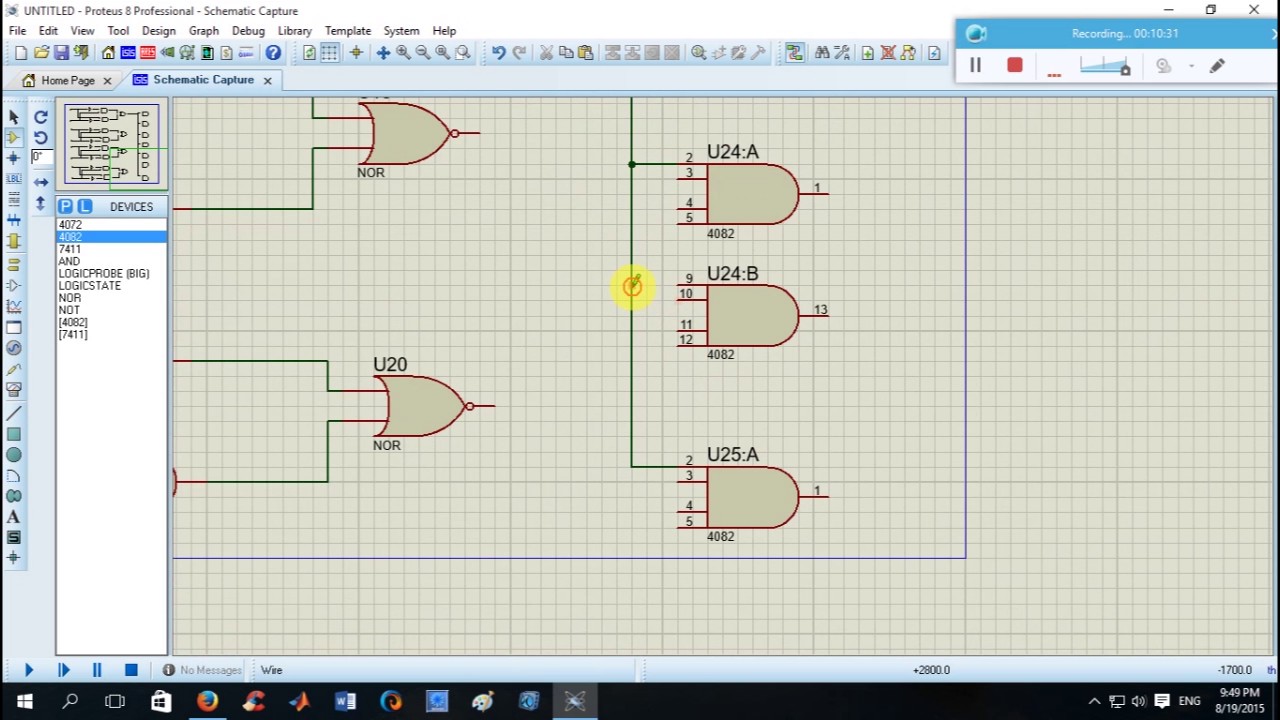 4 Bit Comparator Logic Diagram