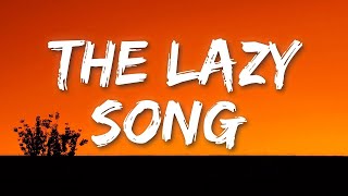 The Lazy Song - Bruno Mars (Lyrics + Vietsub)