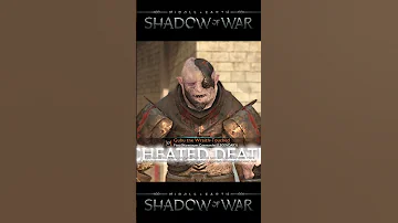 Never Cleave An Orc In Two Or This May Happen Shorts Shadow Of War 