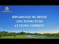 Tagalog Christian Song With Lyrics | "Hinahanap ng Diyos ang Iyong Puso at Iyong Espiritu"