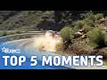 Top 5 moments i erc rally islas canarias 2024