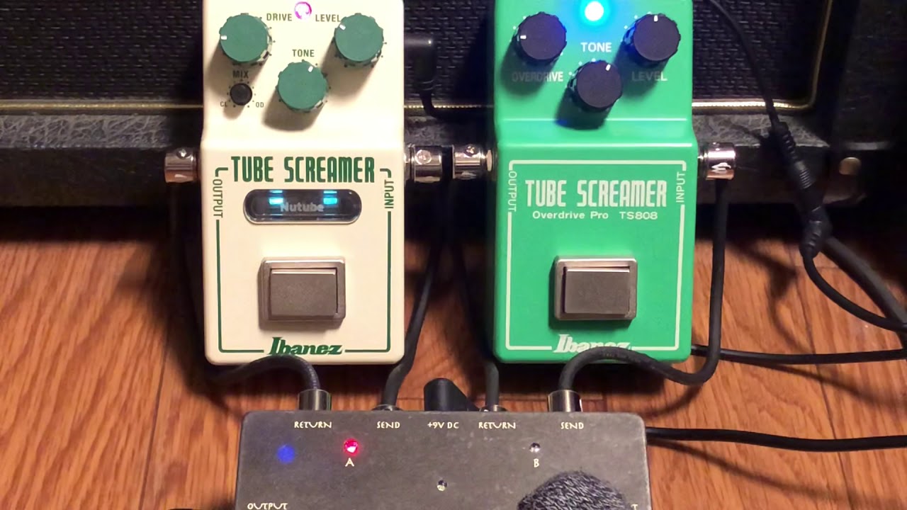 The Footswitch On The Ibanez NTS TUBE SCREAMER Failed ② - YouTube