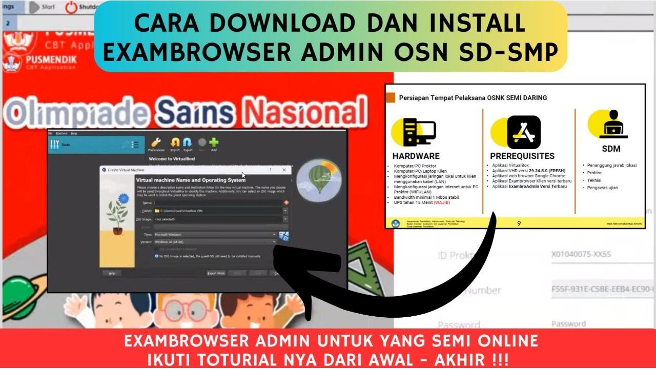 CARA DOWNLOAD DAN INSTALL EXAMBROWSER ADMIN OSN SD-SMP 2024 | UNTUK YANG SEMI ONLINE