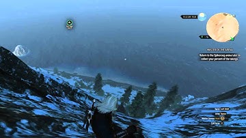 The Witcher 3: Wild Hunt - Mountain sliding