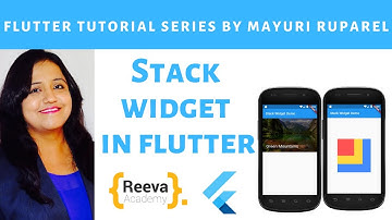 Stack Widget in Flutter | Learn Flutter with Mayuri Ruparel