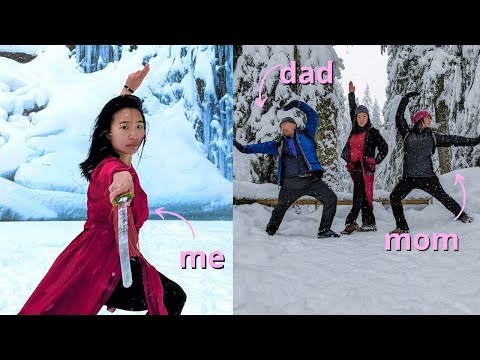 Winter Wushu Family Photoshoot