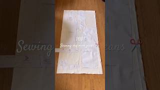 DIY jeans 👖 By Jessjustmade ❤️ #sewingpattern #sewalong #sewalongs #sewingtutorial #sewing #nähen