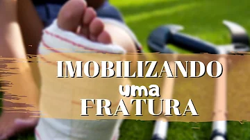 Como imobilizar uma fratura de fêmur?