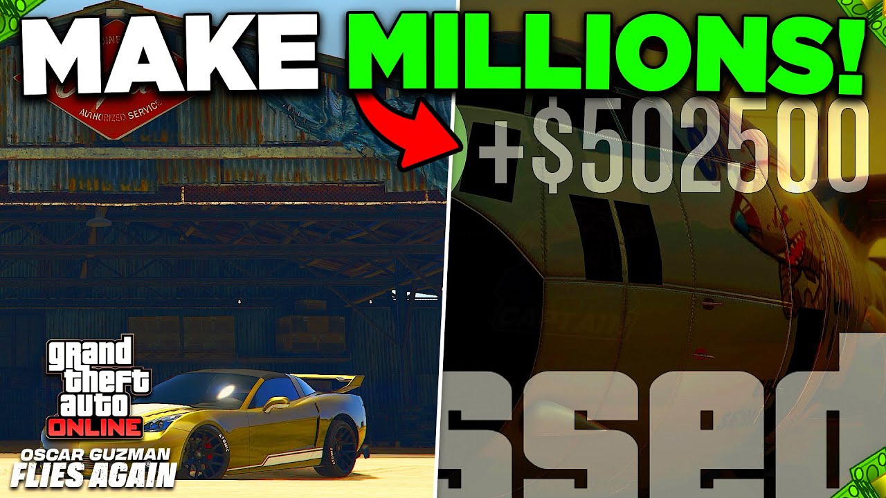 *NEW* How To Make MILLIONS With The MCKENZIE AIRFIELD HANGAR In GTA 5 Online! (Solo Money Guide)