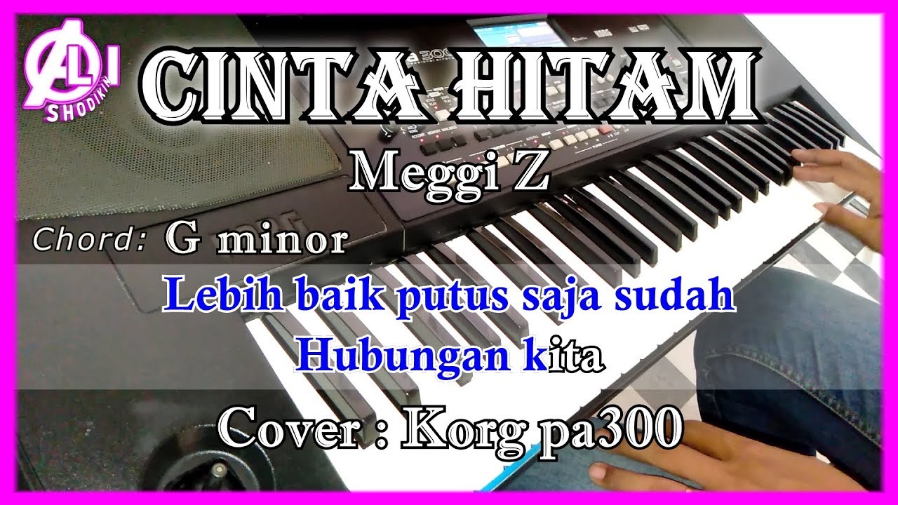 Lirik lagu cinta hitam meggy