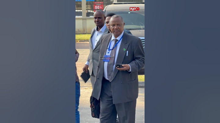KAKA WA TUNDU LISSU AWASILI KISUTU MUDA HUU.