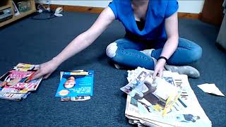 ASMR Sorting Through Newspapers Magazines Page Turning Intoxicating Sounds Sleep Help Relaxation screenshot 4