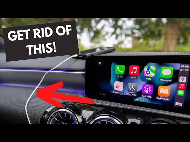 WIRELESS Apple CarPlay in YOUR car! 