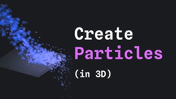 How to create particles in 3d with Spline