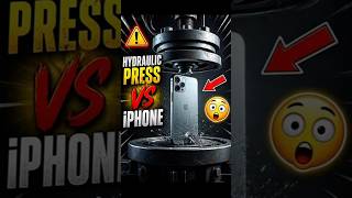 Hydraulic Press vs iPhone 😳💥#asmr