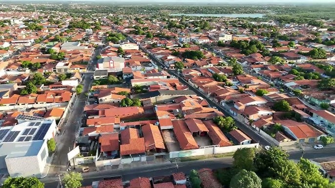 Parnaíba vista de cima.