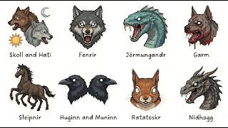Every Norse Mythological Creature Explained in 10 Minutes