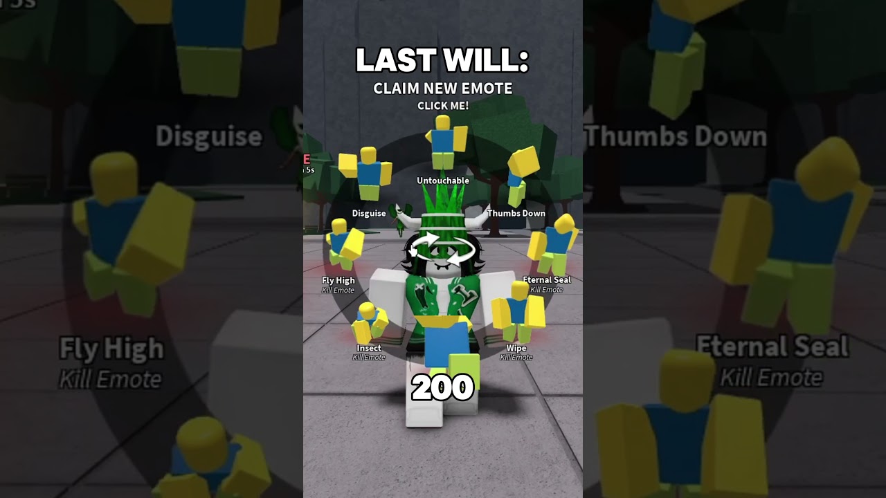 THE BRAND NEW TSB SPECIAL EMOTES?! 