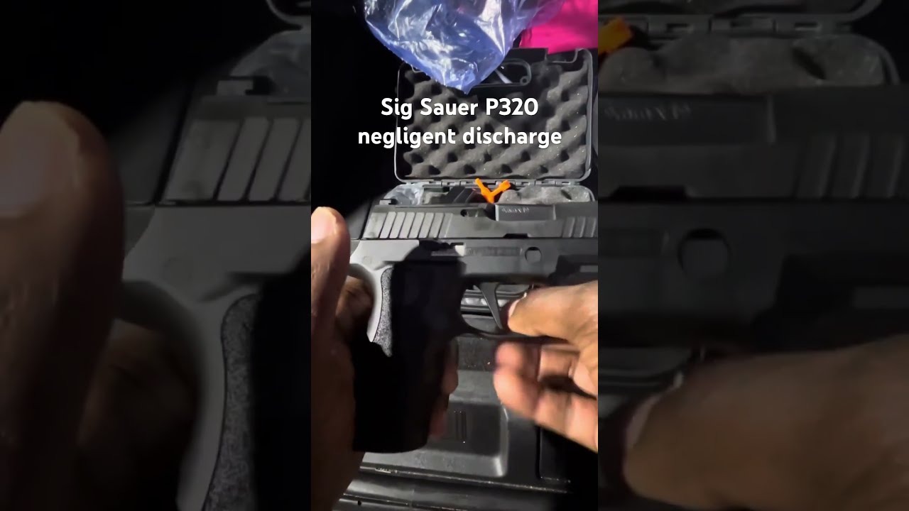 Sig P320 Brand New Never Fired Un Commanded Discharge