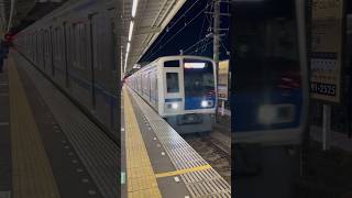 西武6000系 急行西武新宿ゆき 小川駅到着 #西武鉄道 #6000系 #鉄道