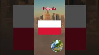 Polonia, bandera #victorgeomex #geografia #curiosidades #polonia #bandera