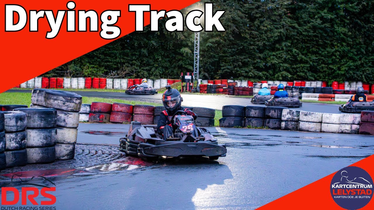 Flying Through the Night as the Track Dries | Stint 2/3 | Kartcentrum Lelystad