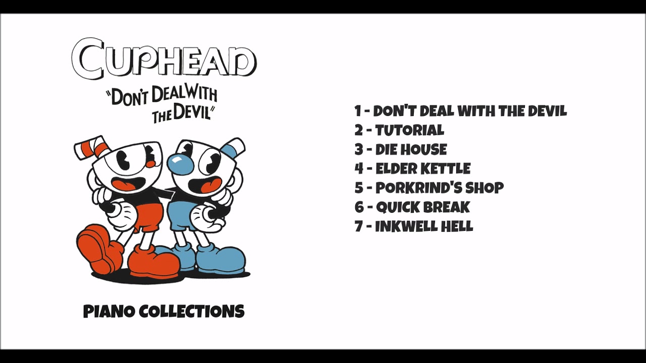 cuphead rap sheet music