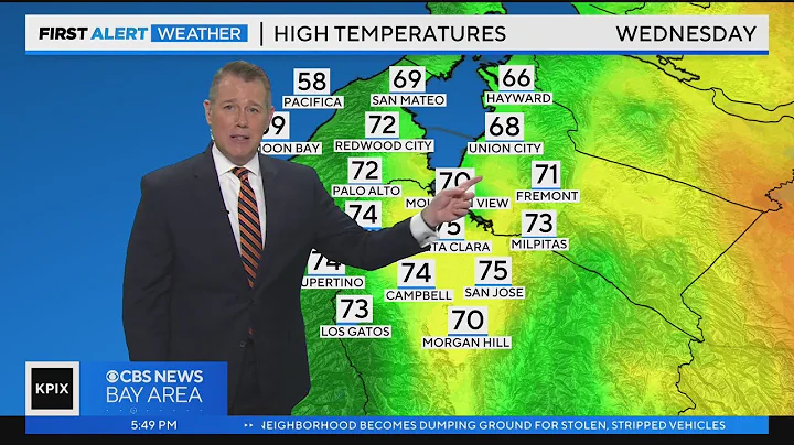 Tuesday evening First Alert Weather forecast 5/23/23